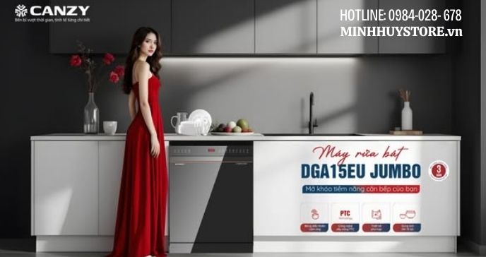 Câu Hỏi Thường Gặp Về Máy Rửa Bát Canzy CZ-DGA15EU JUMBO