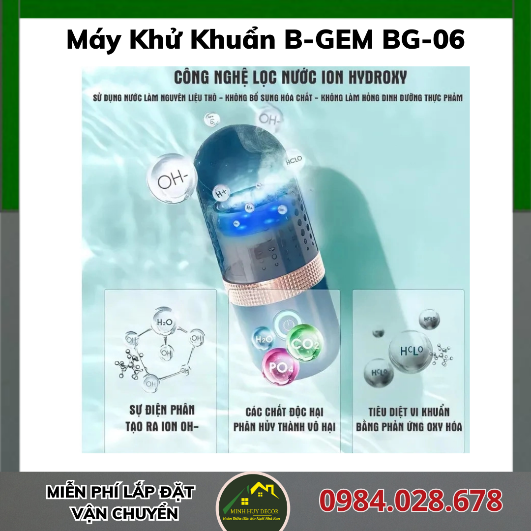 Máy Khử Khuẩn B-GEM BG-06