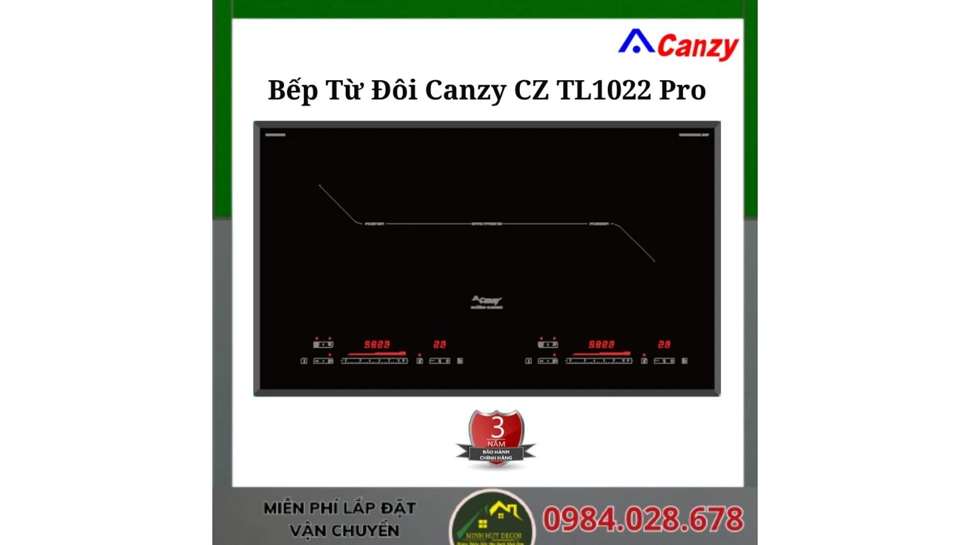 Bếp Từ Đôi Canzy CZ TL1022 Pro