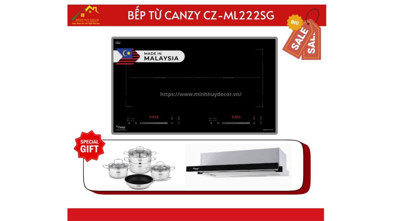Bếp từ Canzy CZ-ML222SG