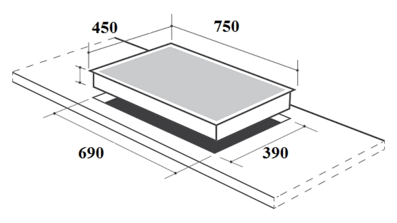 Bếp gas âm Canzy CZ-118
