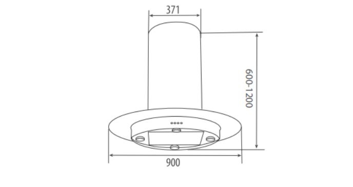 Máy hút mùi Canzy CZ-350C