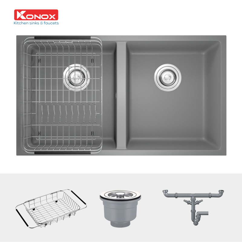 Chậu Rửa Bát Granite Sink Veloci 760D