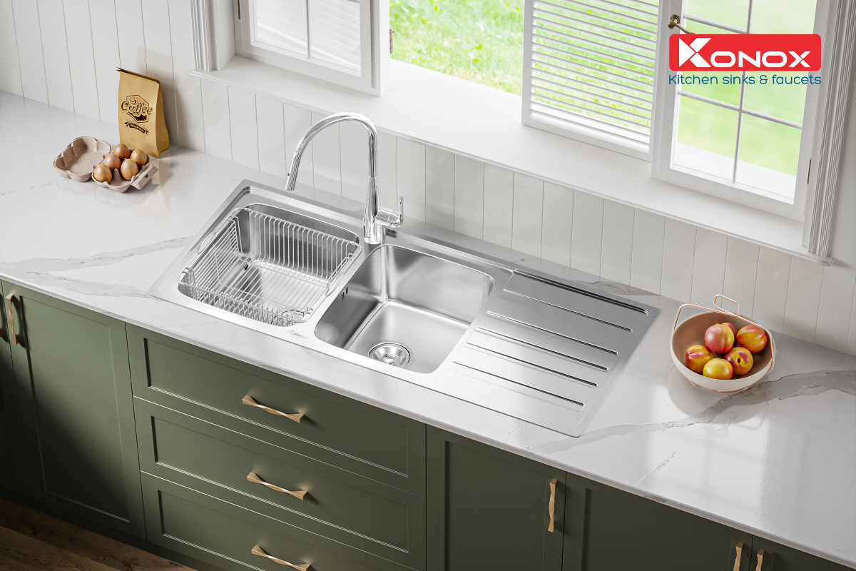 Chậu rửa bát European sink Artusi KS11650 1D