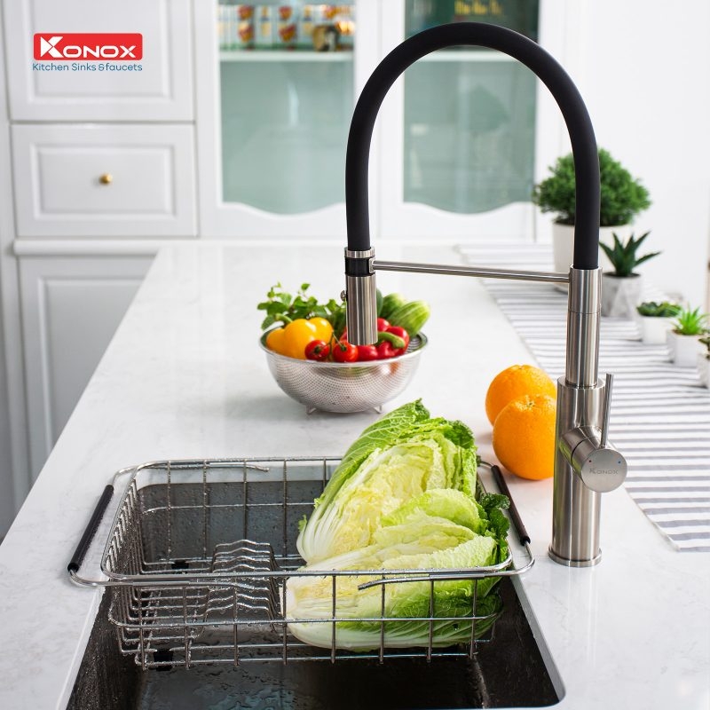 Vòi rửa bát thân mềm KN1618