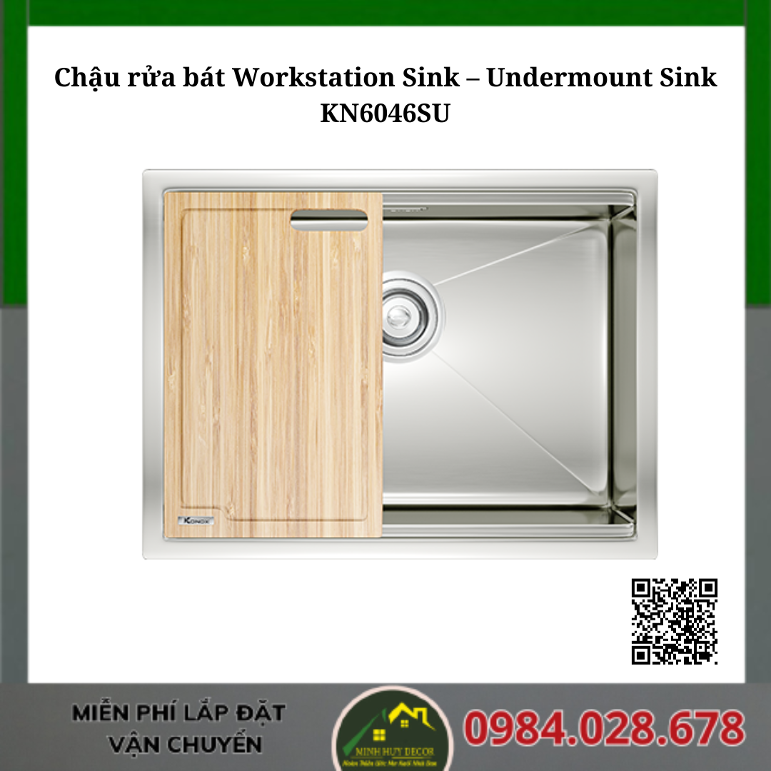 Chậu rửa bát KN6046SU