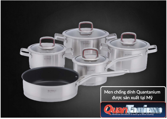 Bộ nồi Inox 304 EUROSUN MC1808-royal