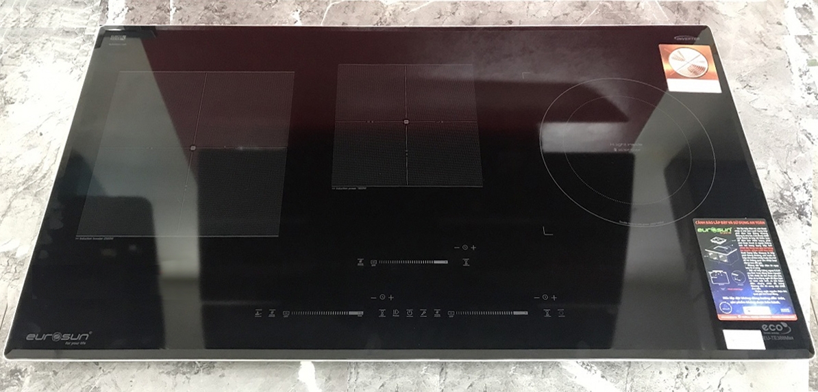 Bếp Điện Từ 3 Vùng Nấu Eurosun EU-TE388Max