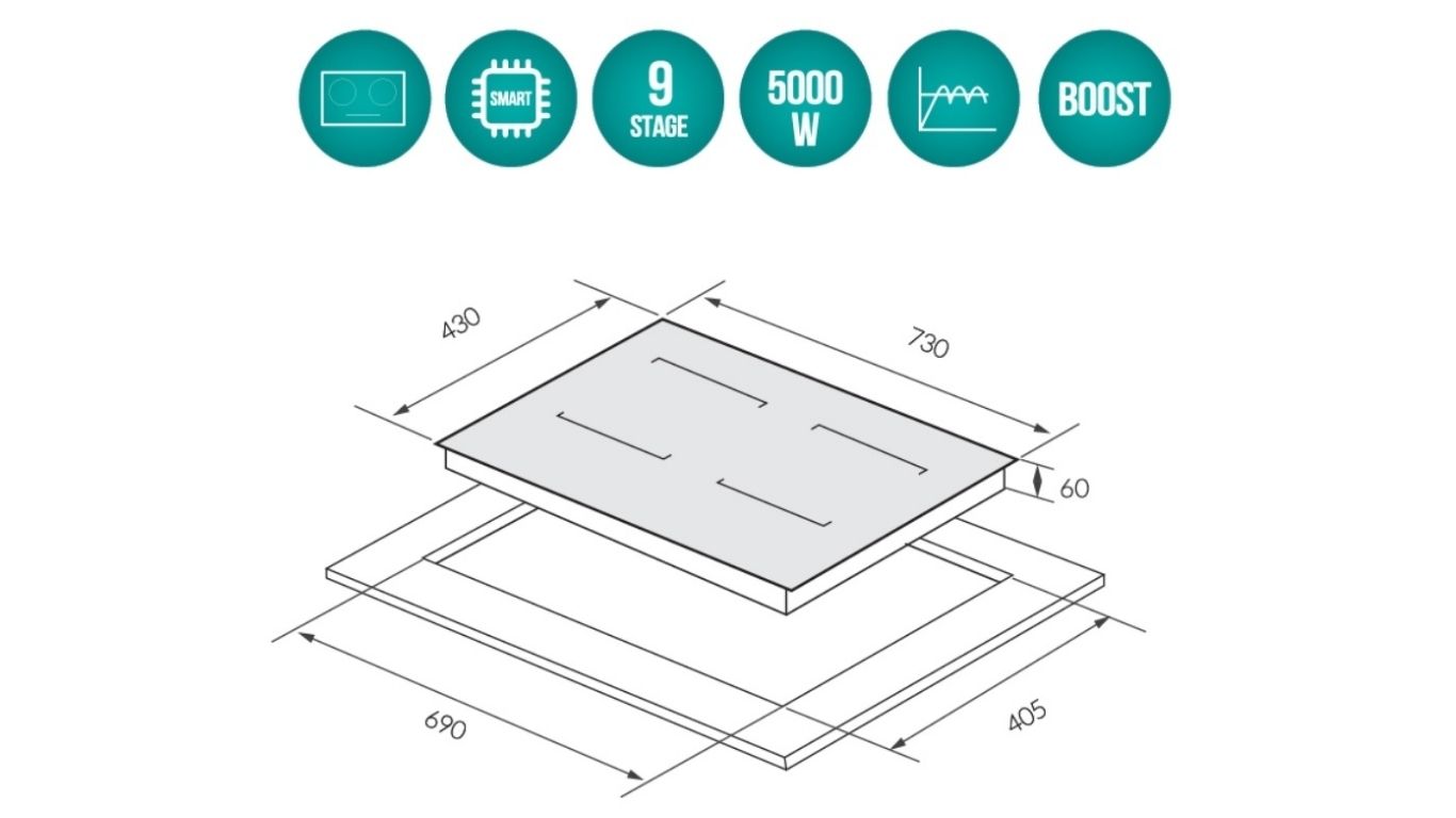 Bếp từ GrandX GX IH615SE/ serial 6