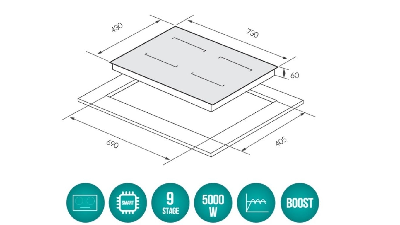 Bếp từ GrandX GX IH686SE/ serial 6