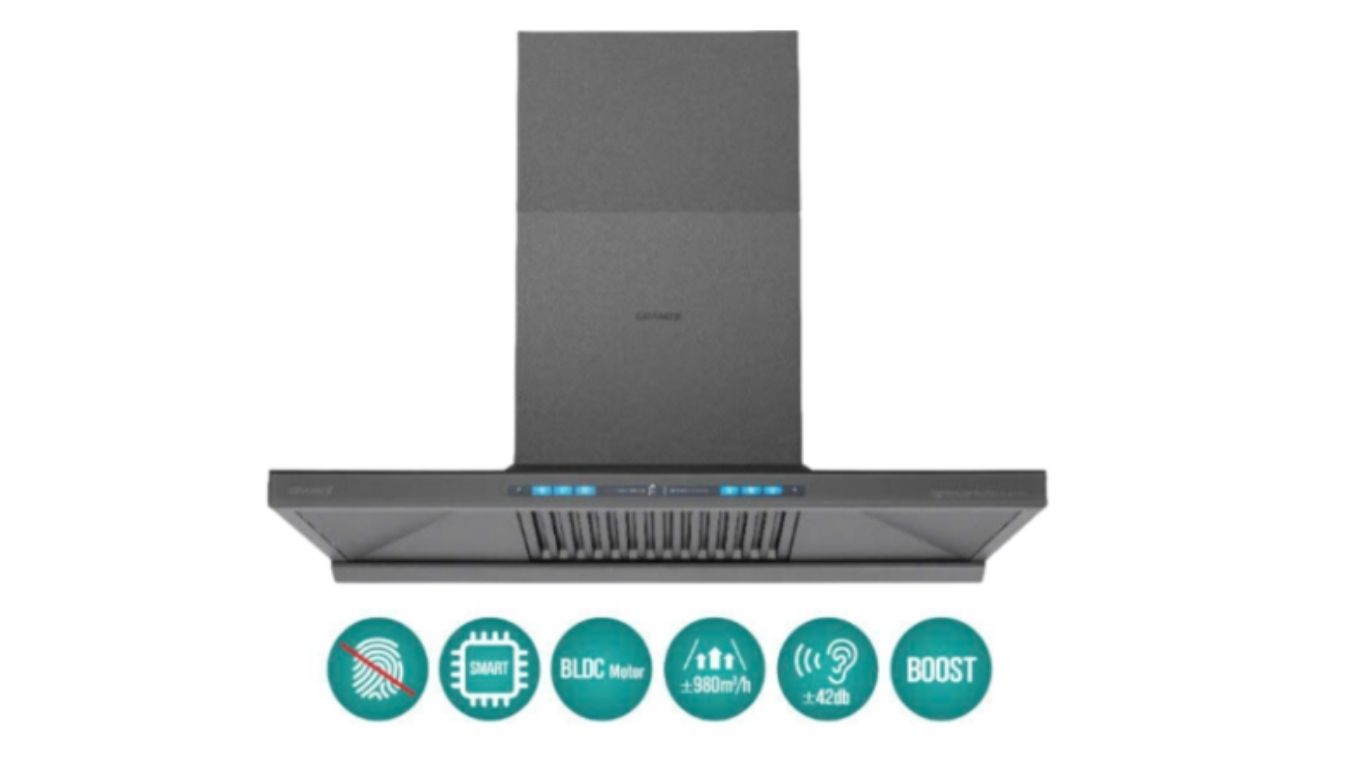 Máy hút mùi áp tường GrandX GX H90T81G