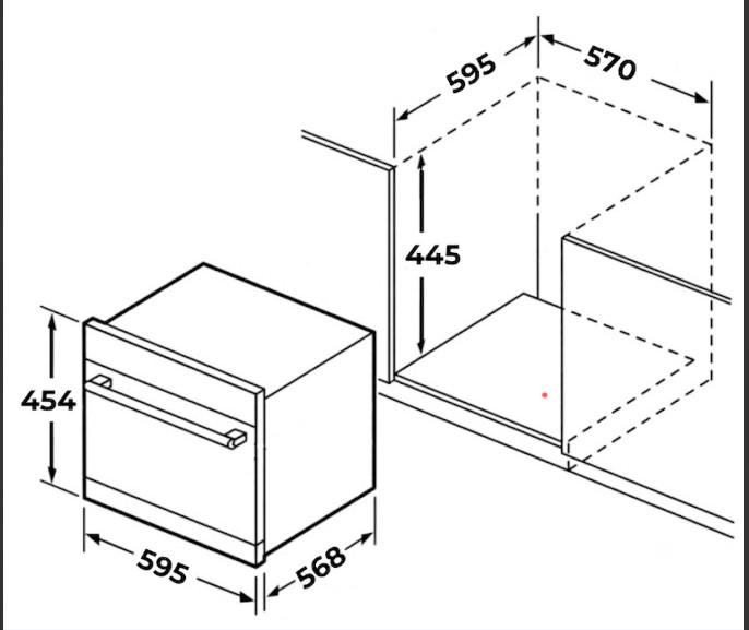 Lò Nướng GrandX GX50MOS7 4 Trong 1 – Nướng, Hấp, Vi Sóng, Chiên Không Dầu