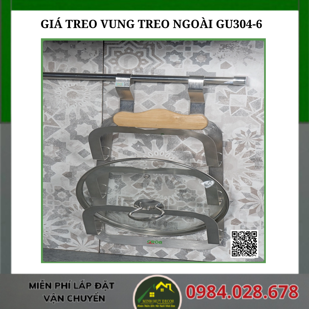 GIÁ TREO VUNG TREO NGOÀI GU304-6