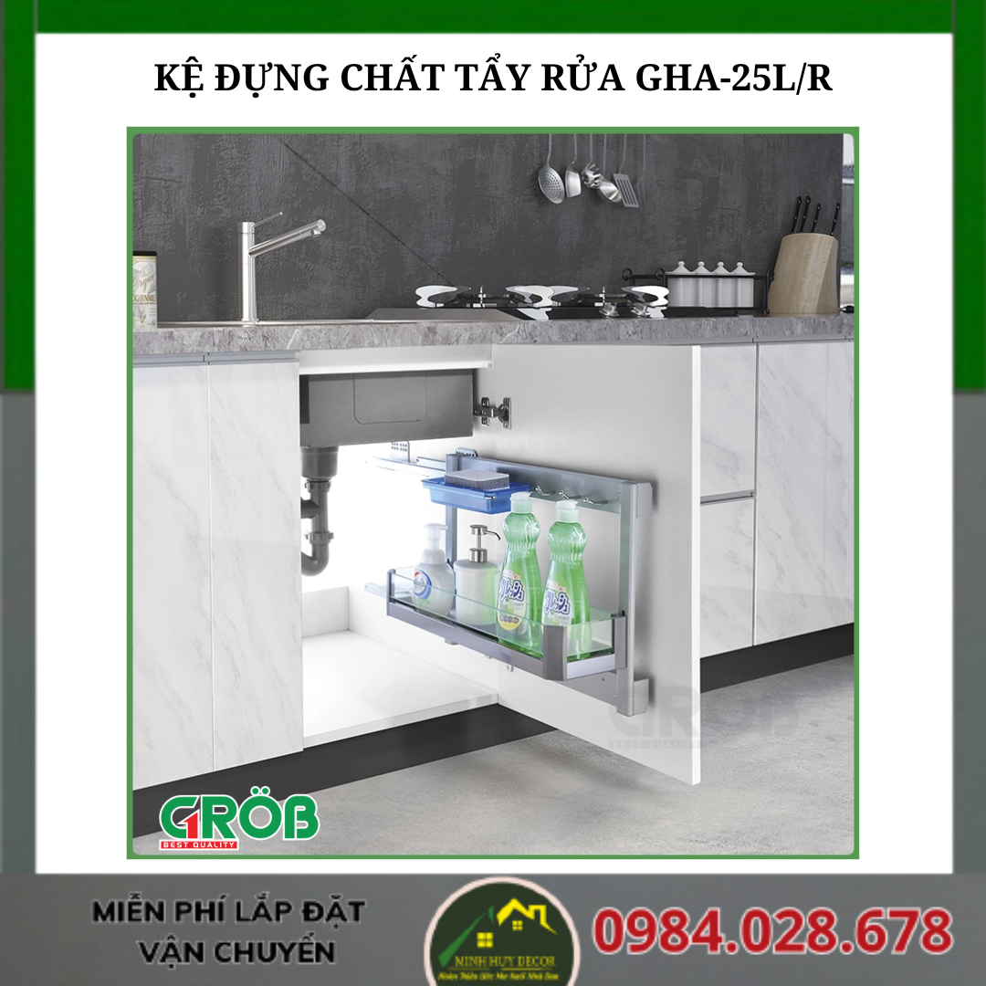 Kệ Đựng Chất Tẩy Rửa GHA-25L/R