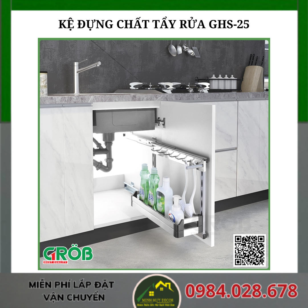Kệ Đựng Chất Tẩy Rửa GHS-25