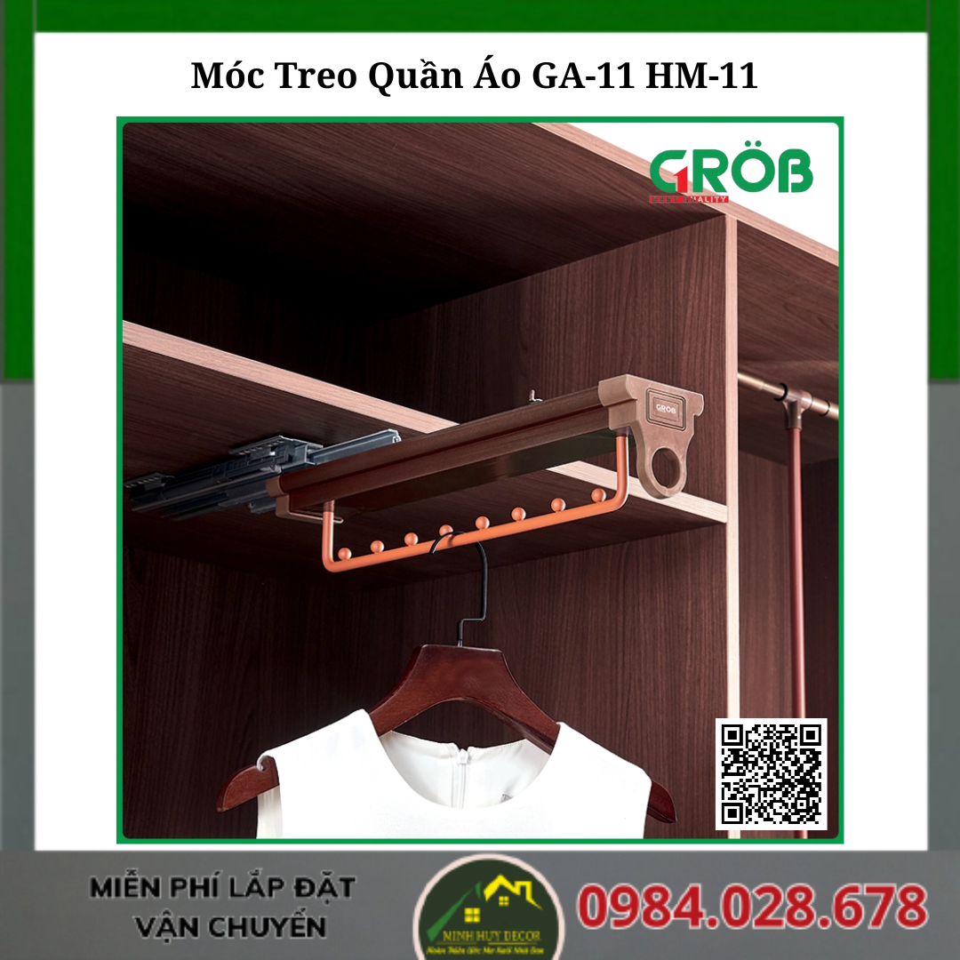Móc Treo Quần Áo GA-11 HM-11