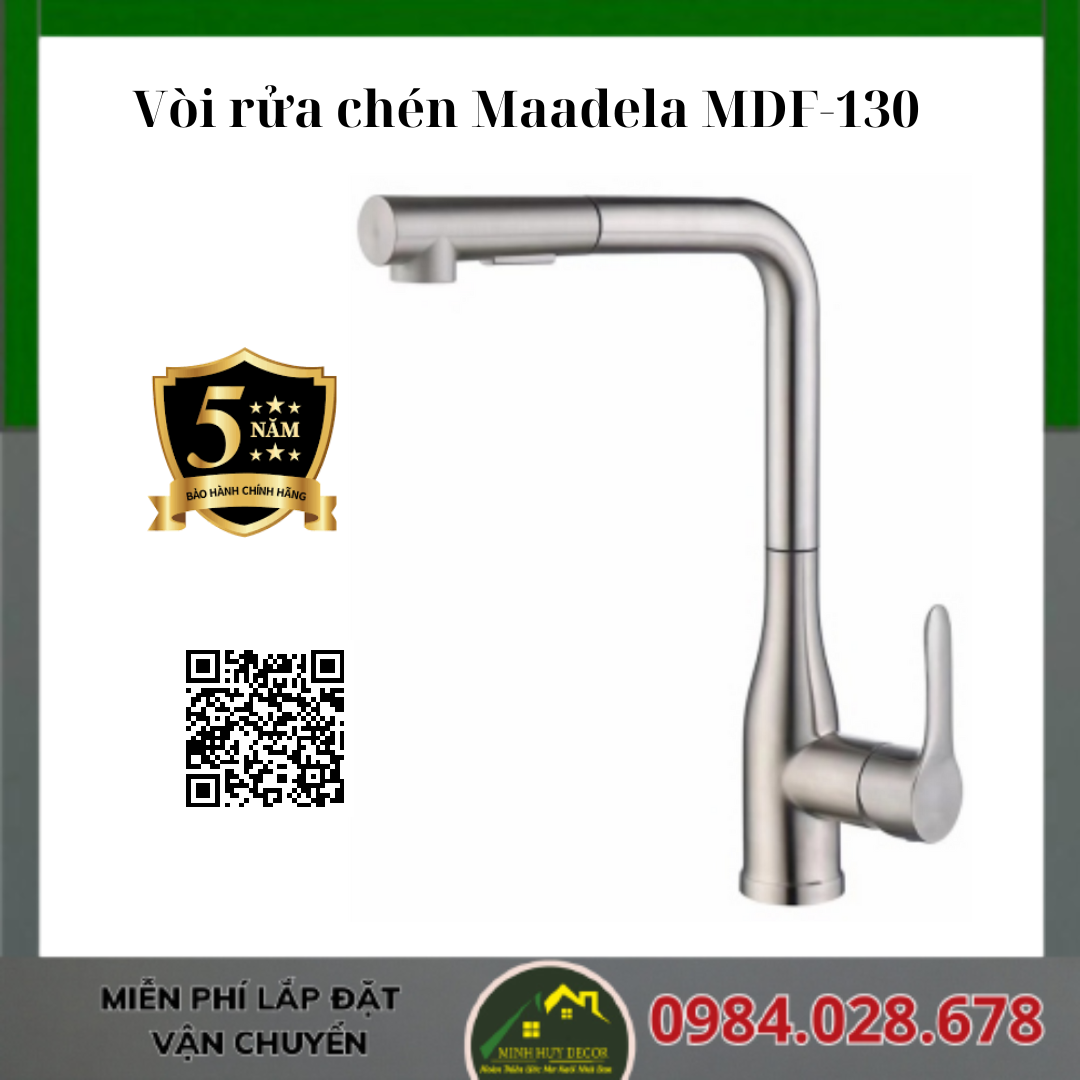 Vòi rửa chén Maadela MDF-130