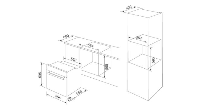 Lò Nướng Malloca MOV-659TC