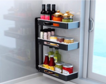 KỆ GIA DỤNG NHÔM ĐỊNH HÌNH MÀU ĐEN TORO.002