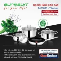 Bộ nồi EUROSUN MC-1603 Titanium