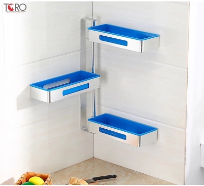 KỆ GIA DỤNG NHÔM ĐỊNH HÌNH MÀU INOX TORO.005