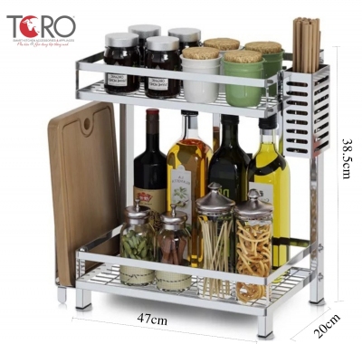 KỆ GHÉP ĐA NĂNG 2 TẦNG TORO.018A