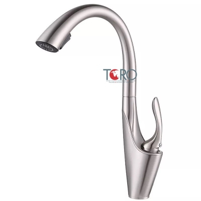 VÒI RỬA CHÉN NÓNG LẠNH DÂY RÚT TORO K072