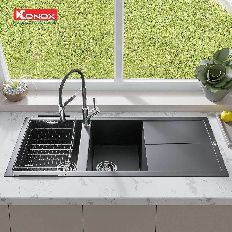 Chậu rửa bát Granite Sink Livello Smart 1160