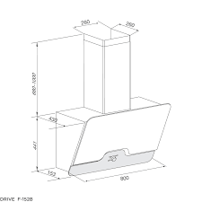 Máy hút khói khử mùi Malloca DRIVE F-152B