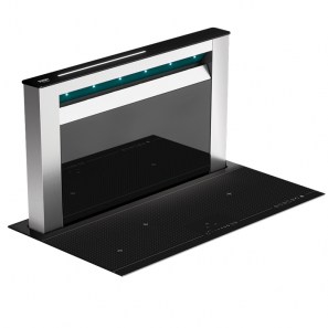 Bếp từ kết hợp hút mùi âm bàn Flora