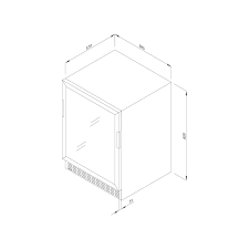 Tủ bảo quản rượu vang MWC-46BG