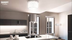 Máy hút mùi đảo kết hợp trang trí AMARA