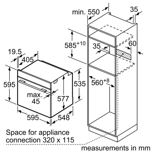 Lò nướng Bosch HMH.HBG5575S0A