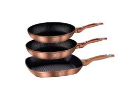 Bộ 3 chảo màu vàng đồng Hafele 531.08.010