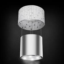 Máy hút mùi đảo kết hợp trang trí AMARA